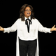 Oprah Winfrey speaks at the Steve Jobs Theater during an event to announce new Apple products in Cupertino, Calif.